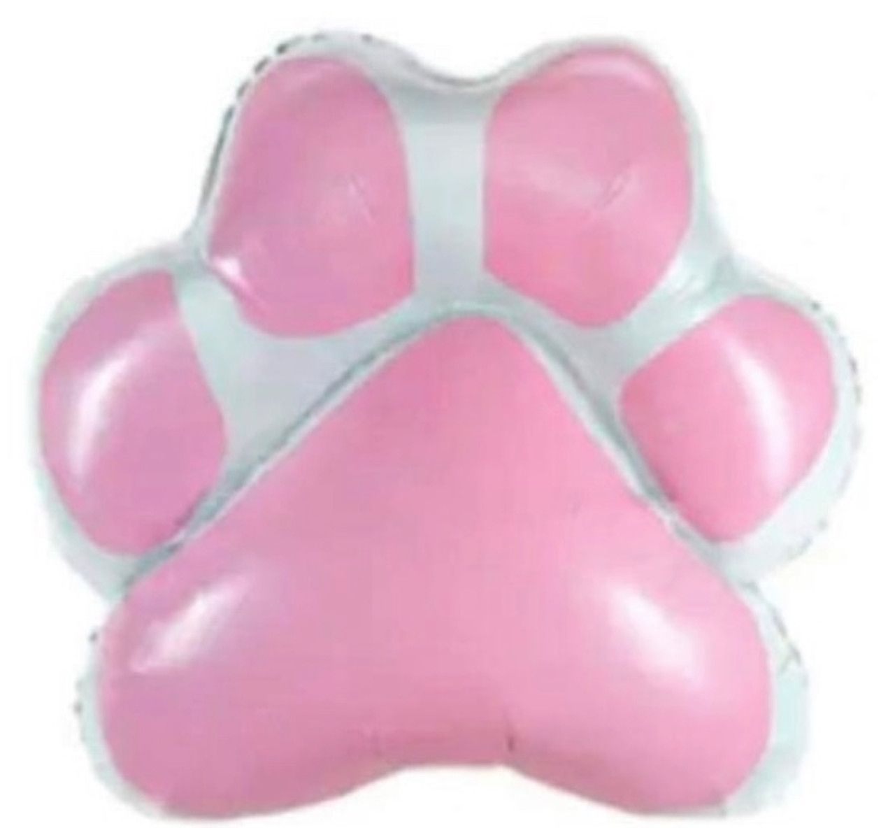 24&quot; Animal Paw Print Pink