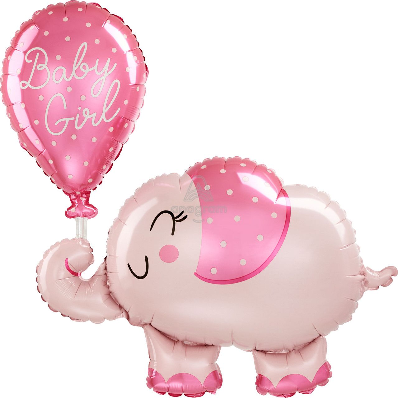 31&quot; A Baby Girl Pink Elephant