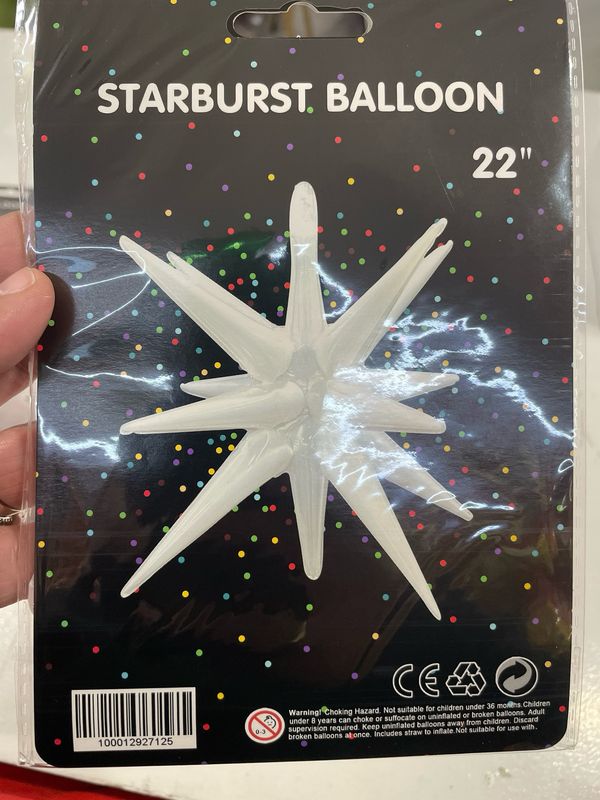 Starburst 22&quot; White