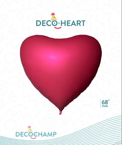 Jumbo Heart 68&quot; Red