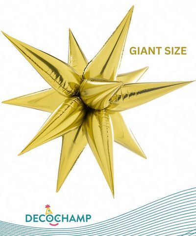 Giant Starburst 60&quot; Gold