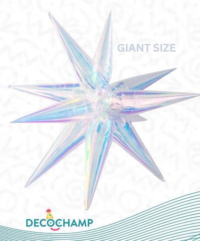 Giant Starburst 60&quot; Iridescent