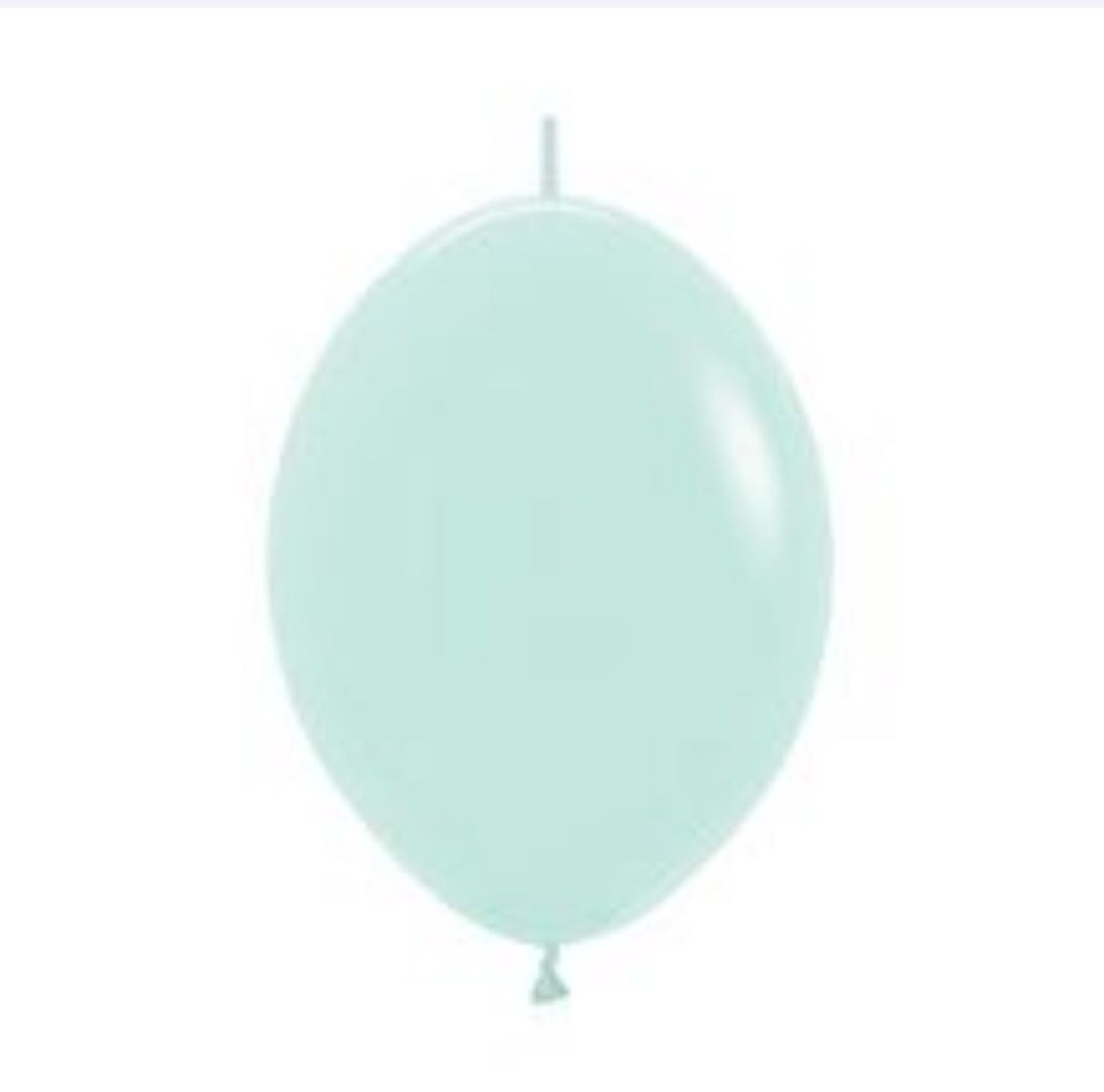 6” Sempertex Matte Green Link-O-Loon Balloons