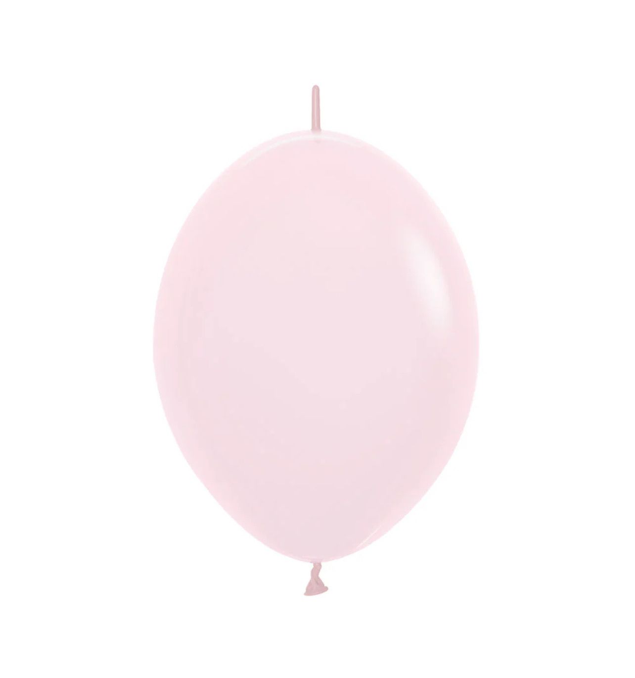 6” Sempertex Matte Pink Link-O-Loon Balloons