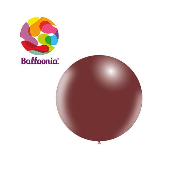 Balloonia 18&quot; Chocolate (25 Per Bag)