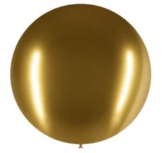 Balloonia 24&quot; Brilliant Gold (5 Per Bag)