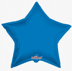 36&quot; Royal Blue Foil Star