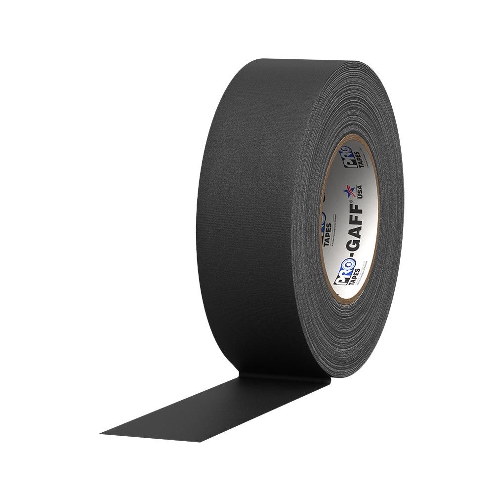 Pro Gaff 2X25yds Black Cloth Tape