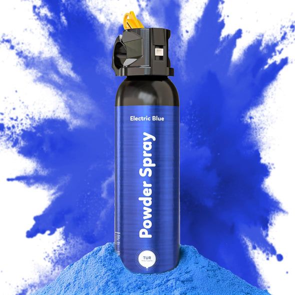 Biodegradable Powder Spray Blue