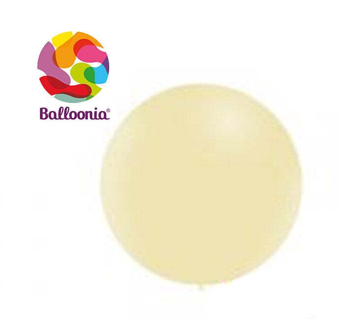 Balloonia 18&quot; Matte Yellow (25 Per Bag)
