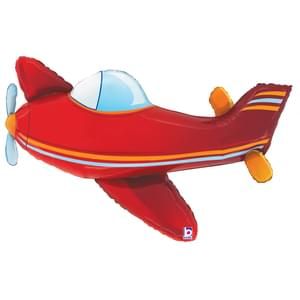 37&quot; Red Airplane Shape