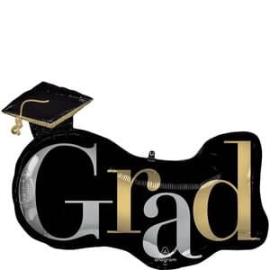 Class Dismissed Grad Super Shape