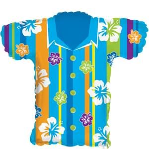 30&quot; Blue Hawaiian Shirt