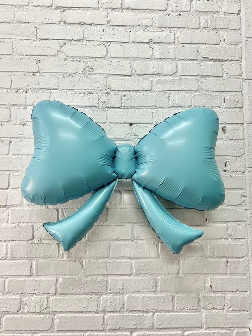 Blue Bow Balloon