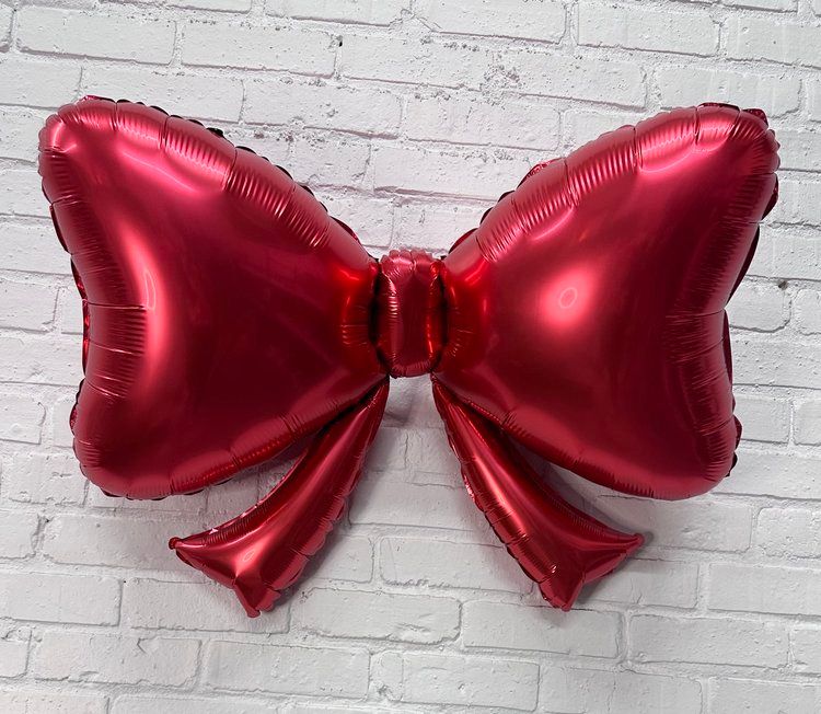 Red Bow Balloon 40&quot;