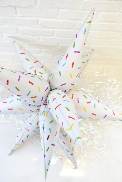 Sprinkle Starburst Balloon 40&quot;