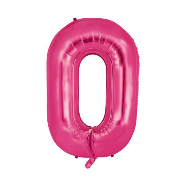 34&quot; Letter O Hot Pink