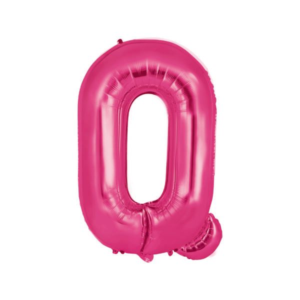 34&quot; Letter Q Hot Pink