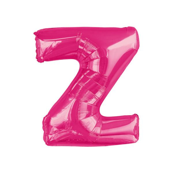 34&quot; Letter Z Hot Pink