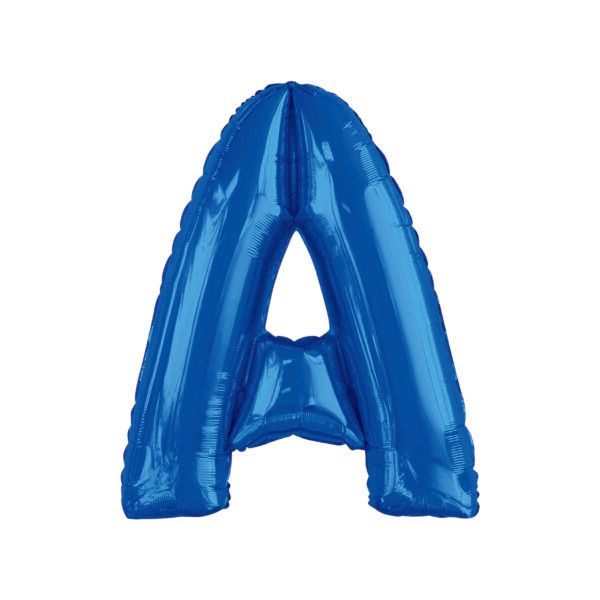 34&quot; Letter A Blue