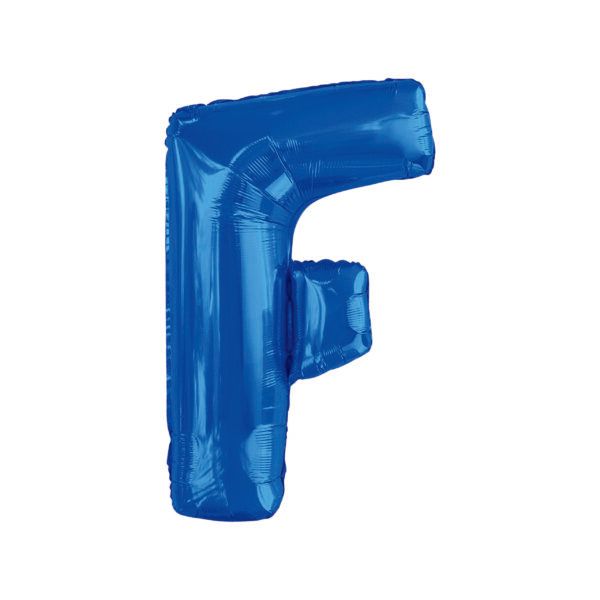 34&quot; Letter F Blue