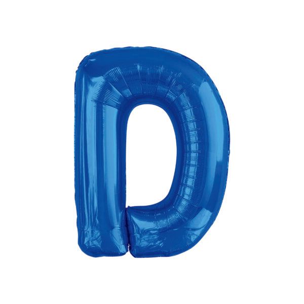 34&quot; Letter D Blue