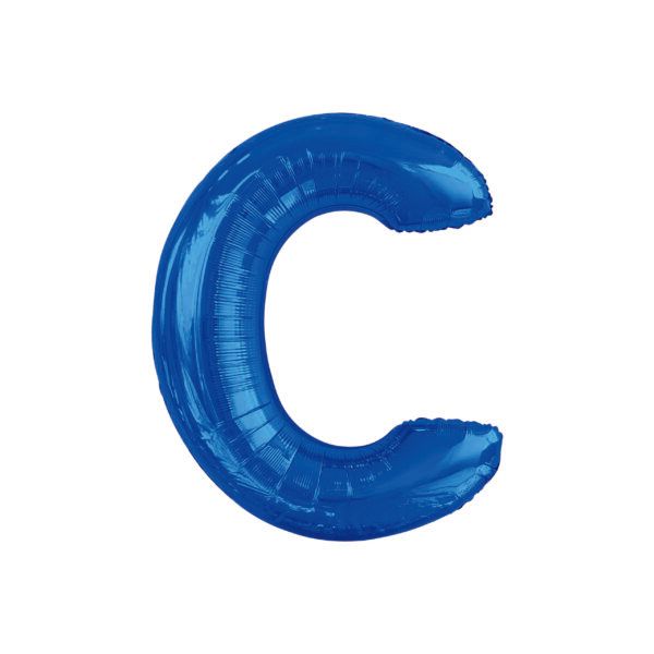 34&quot; Letter C Blue