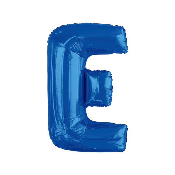 34&quot; Letter E Blue