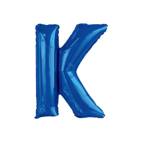 34&quot; Letter K Blue