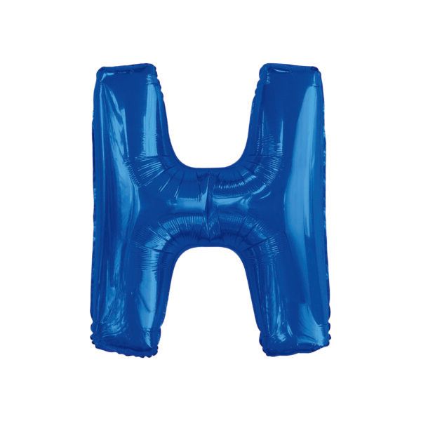 34&quot; Letter H Blue