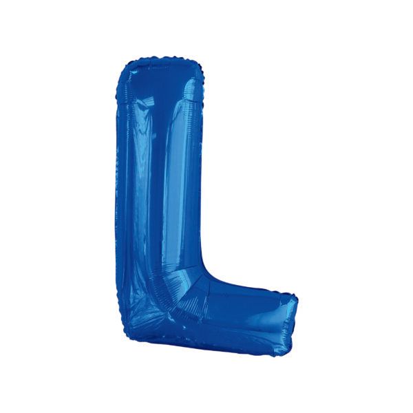 34&quot; Letter L Blue