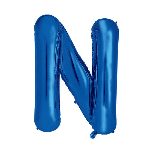 34&quot; Letter N Blue