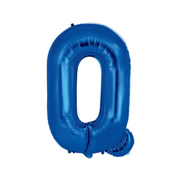 34&quot; Letter Q Blue