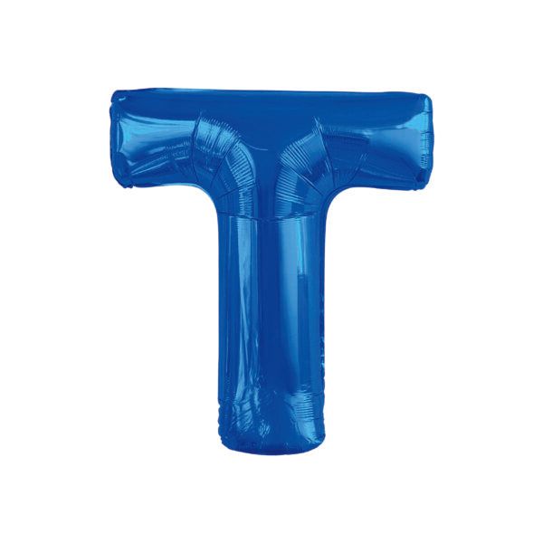 34&quot; Letter T Blue