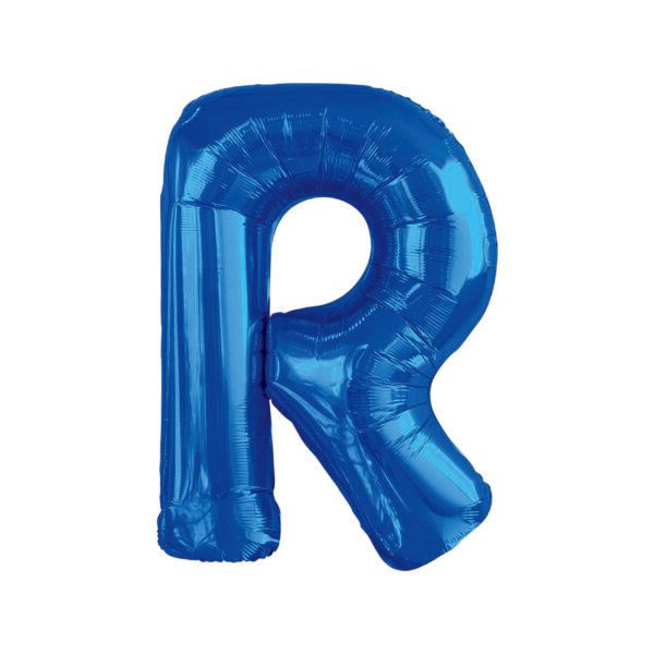 34&quot; Letter R Blue
