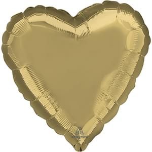 Anagram 18&quot; White Gold Heart