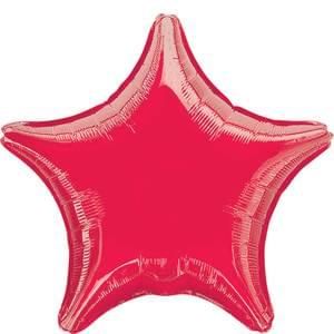 19&quot; Metallic Red Star