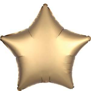 19&quot; Gold Satin Luxe Star