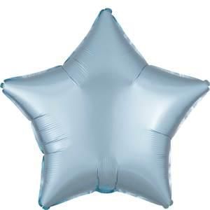 19&quot; Pastel Blue Satin Luxe Star