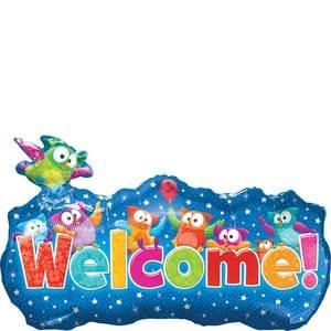 Welcome Banner Super Shape