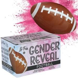 Gender Reveal Football Pink (Girl)