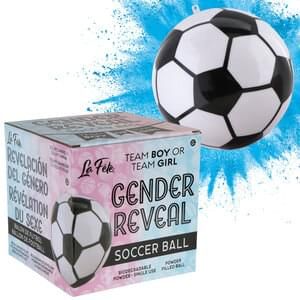 Gender Reveal Soccer Ball Blue (Boy)
