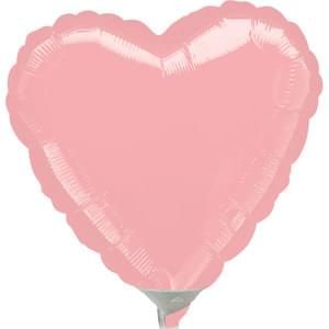 Pastel Pink Heart 9&quot; Mini