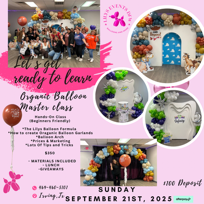 Our Very Own Lilys Hands On MasterClass September 21st 2025