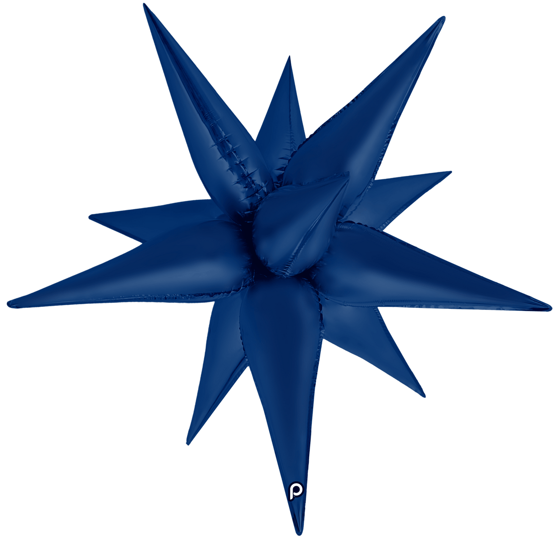 26&quot; Navy Blue Satin Prima Starburst