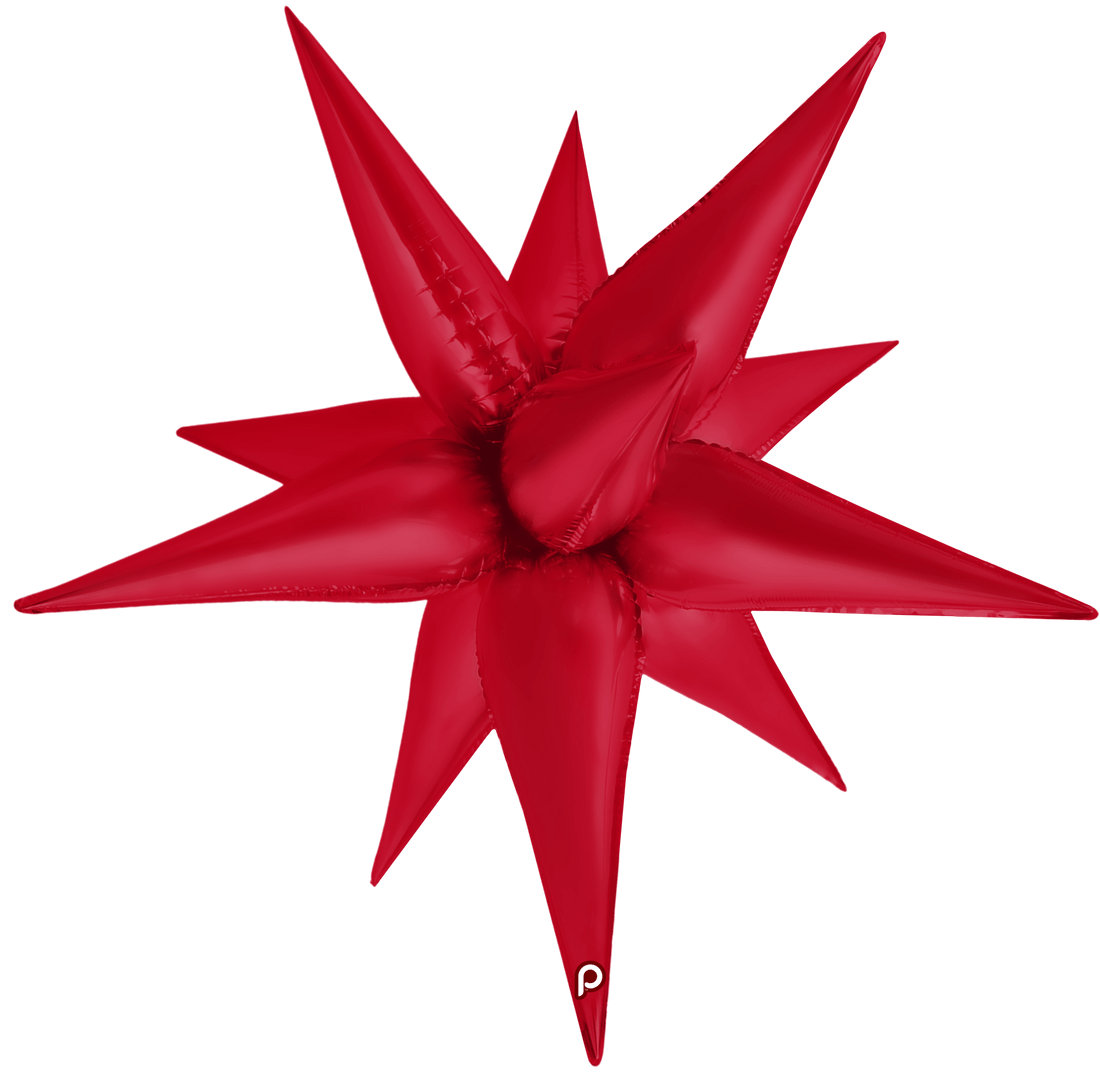 26&quot; Red Satin Prima Starburst