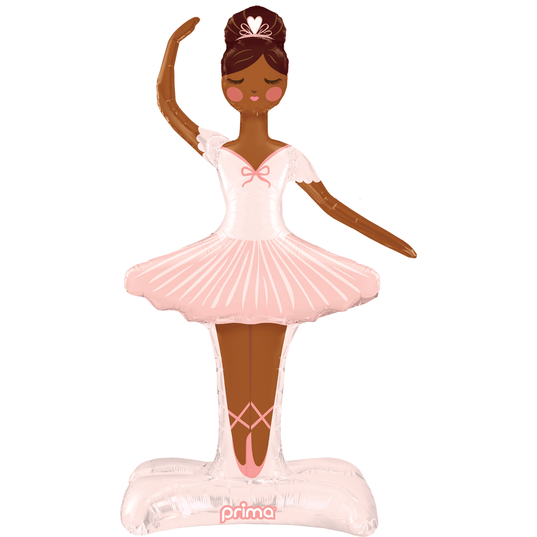 49&quot; Standing Ballerina Shape - Dark Skin
