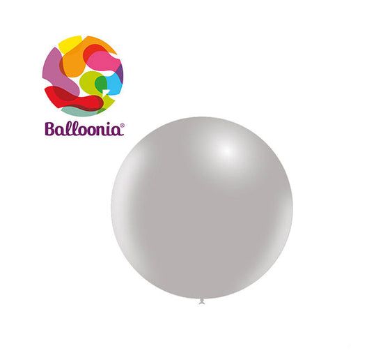 Balloonia 18&quot; Gray (25 Per Bag)
