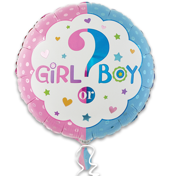 18&quot; Gender Reveal Boy or Girl