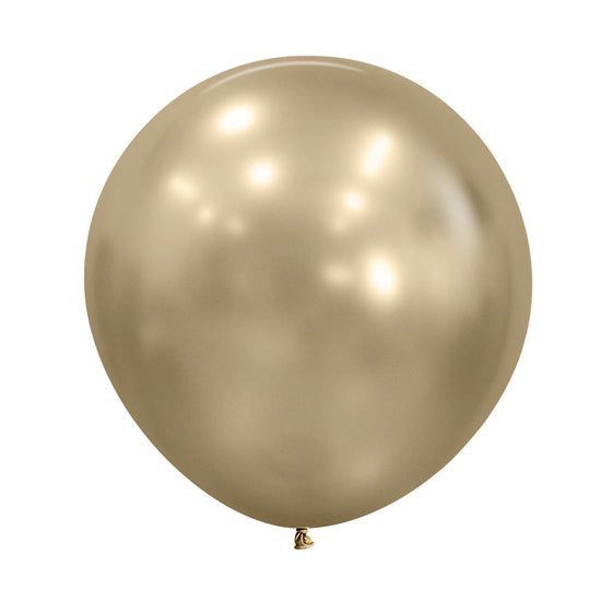 18&quot; Sempertex Silk Dust Gold Pearl (6 Per Bag)
